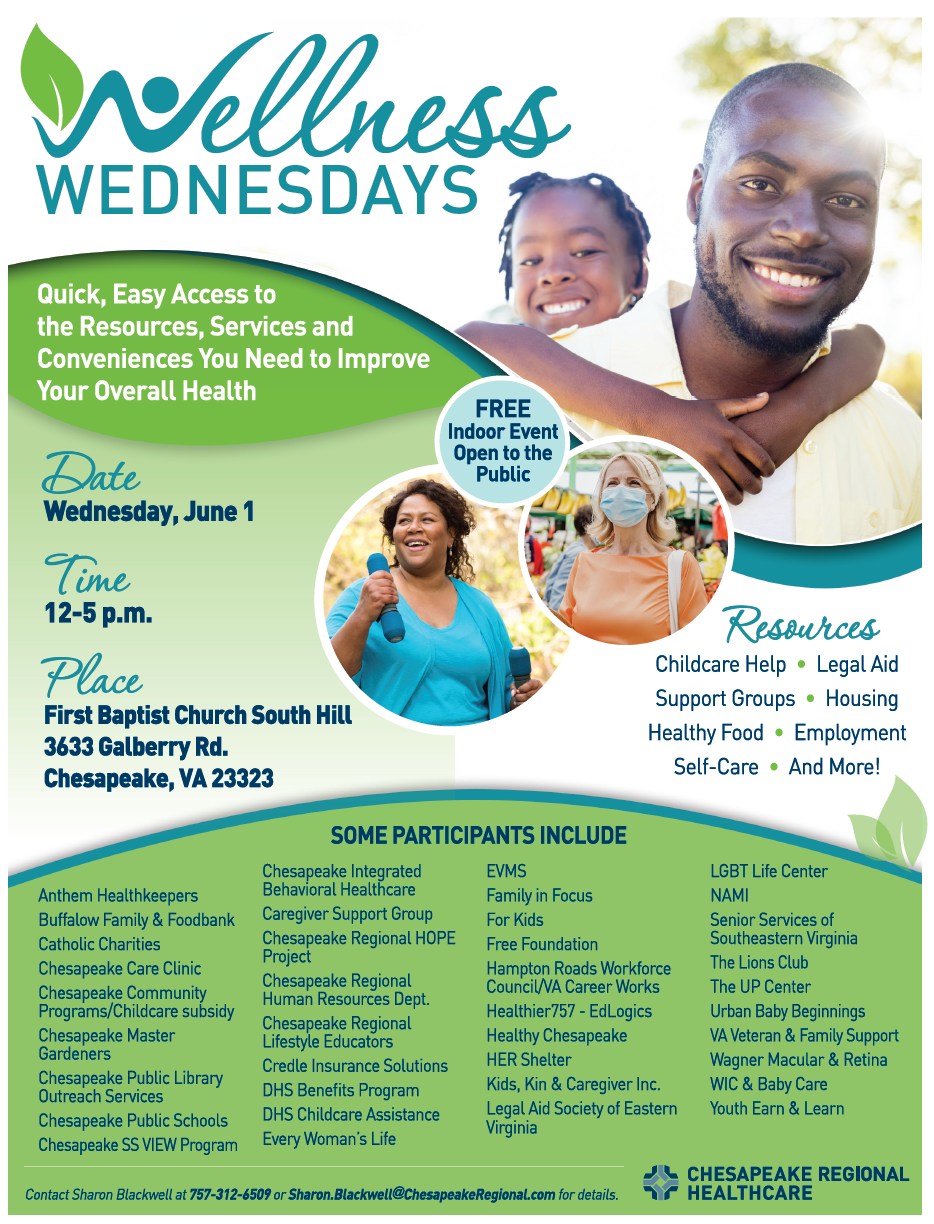 Wellness Wednesday - Chesapeake Public Library